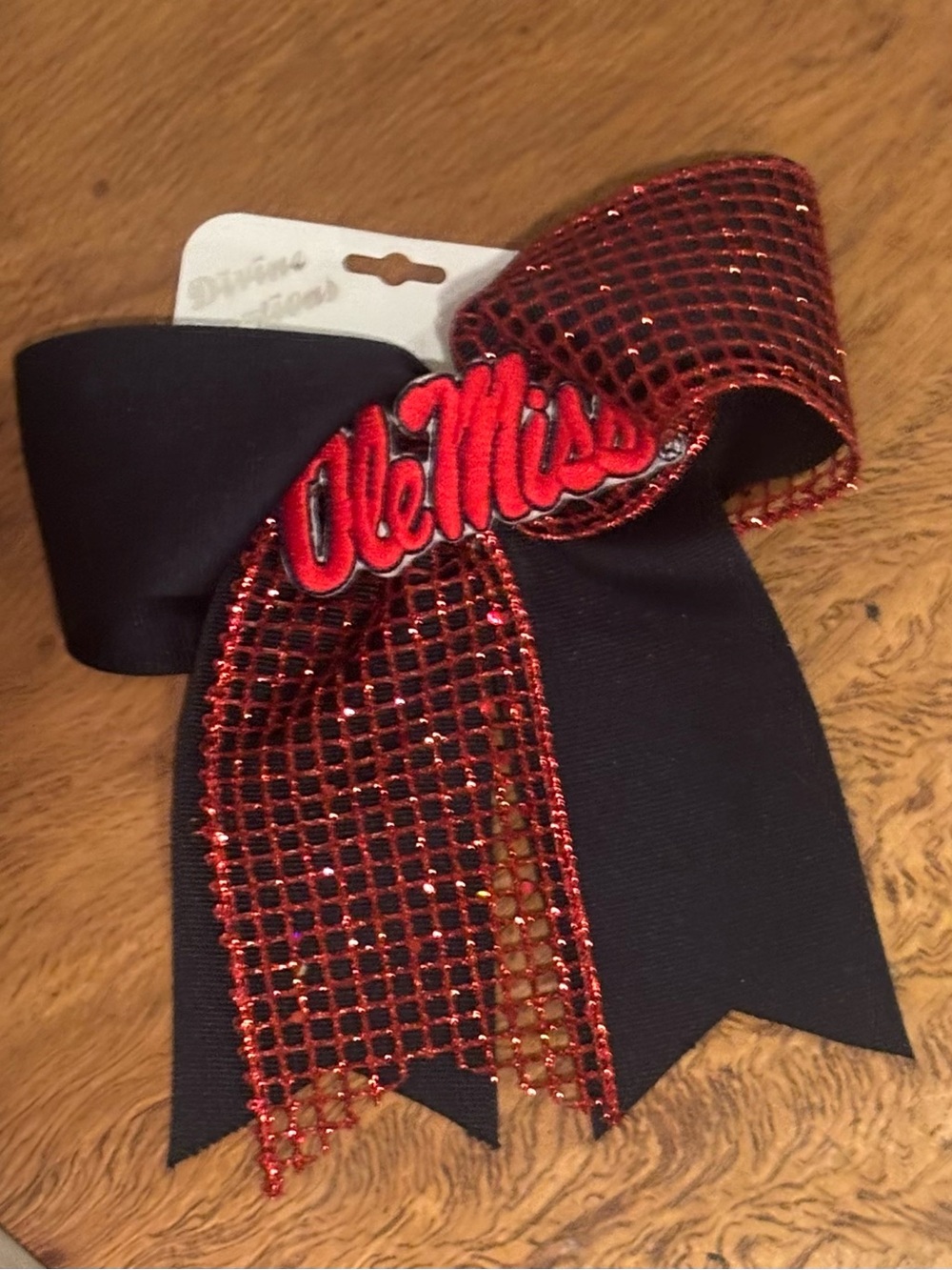 Ole Miss Hair Bow
